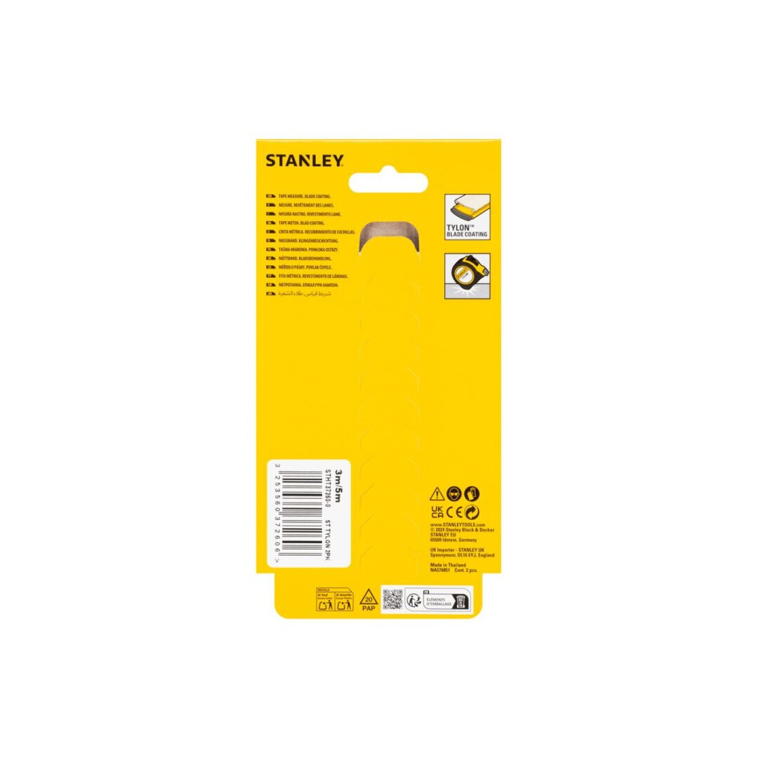 „Stanley Tylon“  Ruletė 3m ir 5m rinkinys  STHT37260-0 2