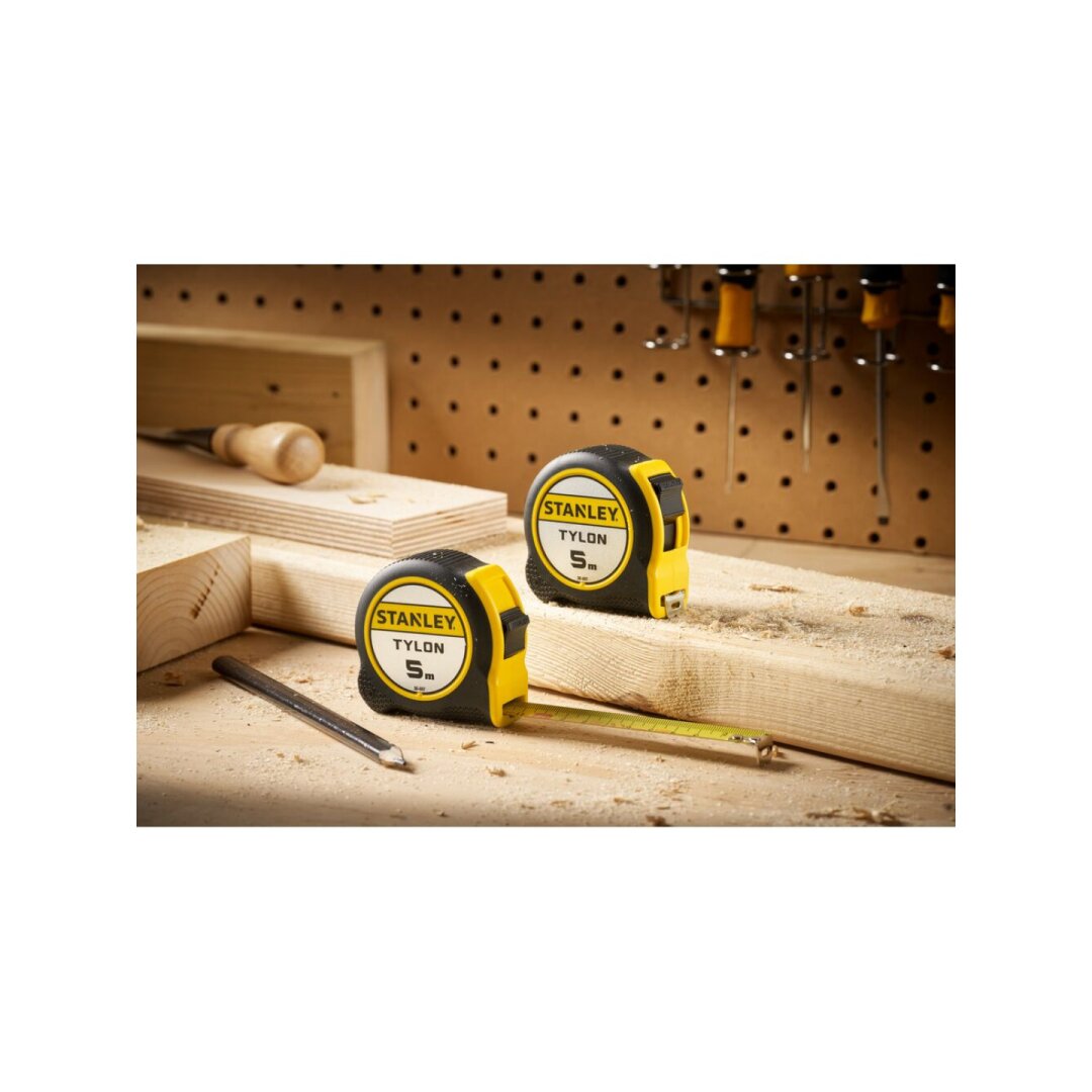 „Stanley Tylon“  Ruletė 5m  2vnt rinkinys  STHT37259-0 1