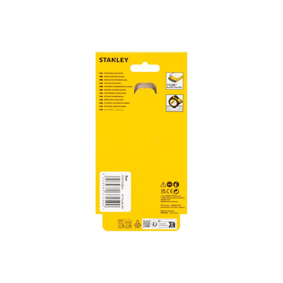 „Stanley Tylon“  Ruletė 5m  2vnt rinkinys  STHT37259-0 2