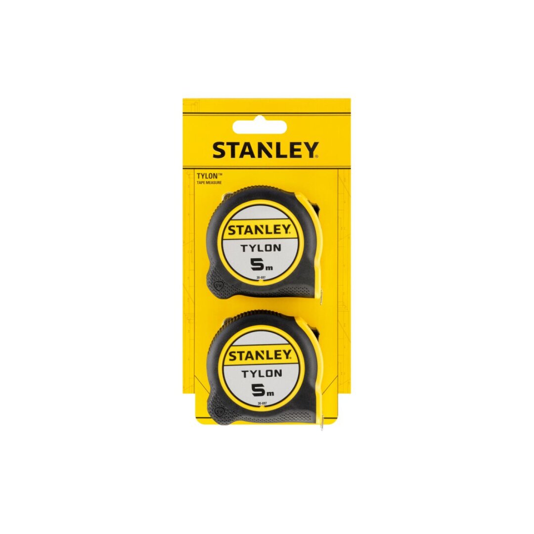 „Stanley Tylon“  Ruletė 5m  2vnt rinkinys  STHT37259-0