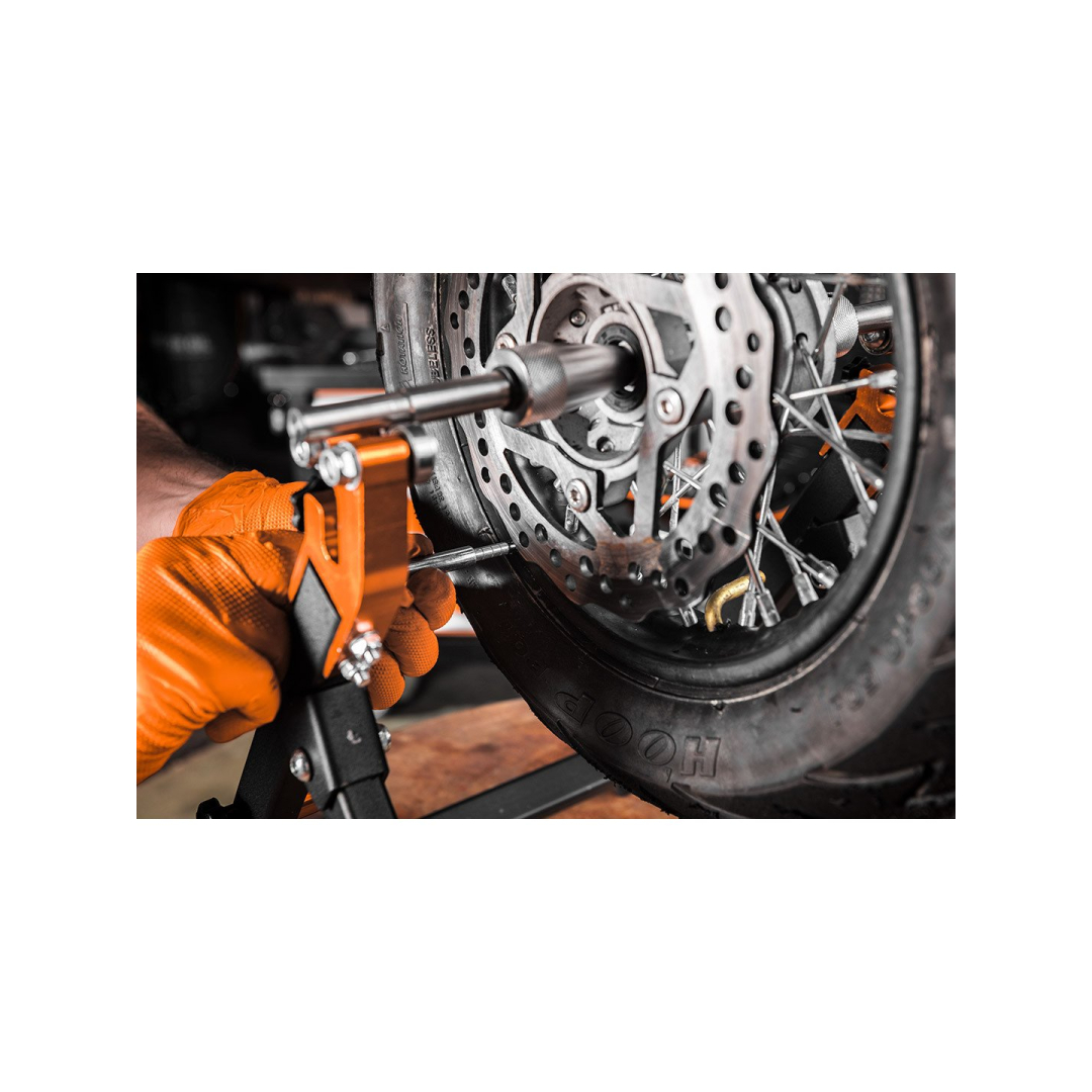 Statinis motociklo ratų balansavimo įtaisas 5 Statinis motociklo ratų balansavimo įtaisas 5