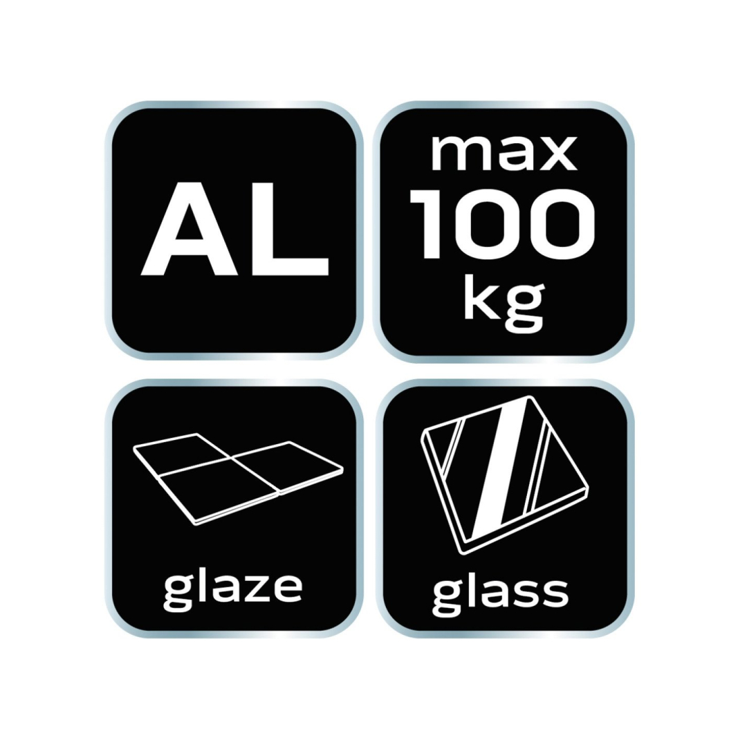 Stiklo neštuvas dvigubas alium , 100 kg 6 Stiklo neštuvas dvigubas alium , 100 kg 6