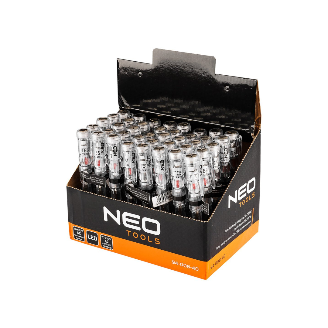 Stovas Elektros instaliacijos testeriams 70-250V AC, 40 vnt. Stovas Elektros instaliacijos testeriams 70-250V AC, 40 vnt.