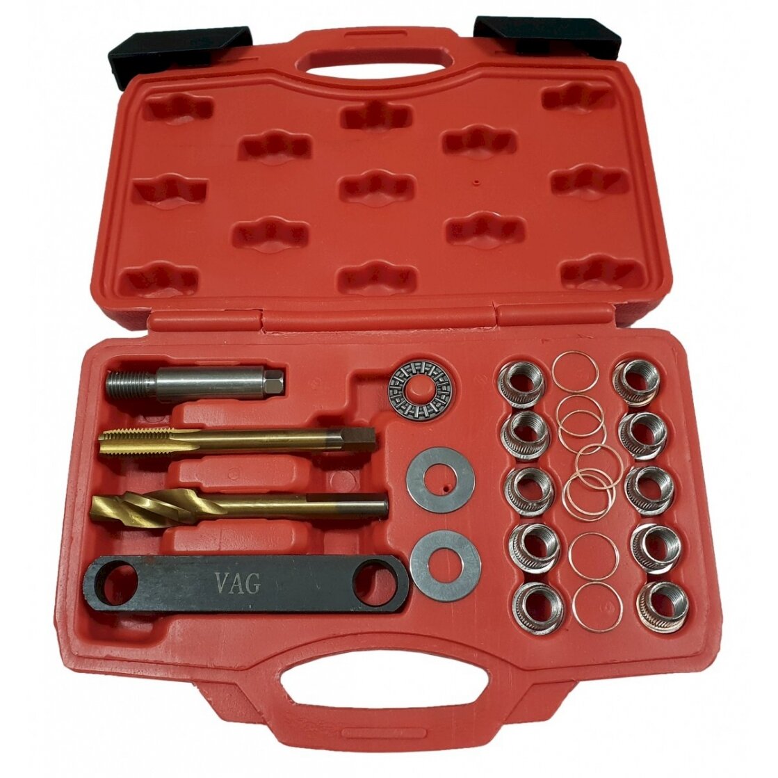 Stabdžių sriegio remonto rinkinys VAG | M12 x 1,5 | 15 vnt. (H1077) Stabdžių sriegio remonto rinkinys VAG | M12 x 1,5 | 15 vnt. (H1077)