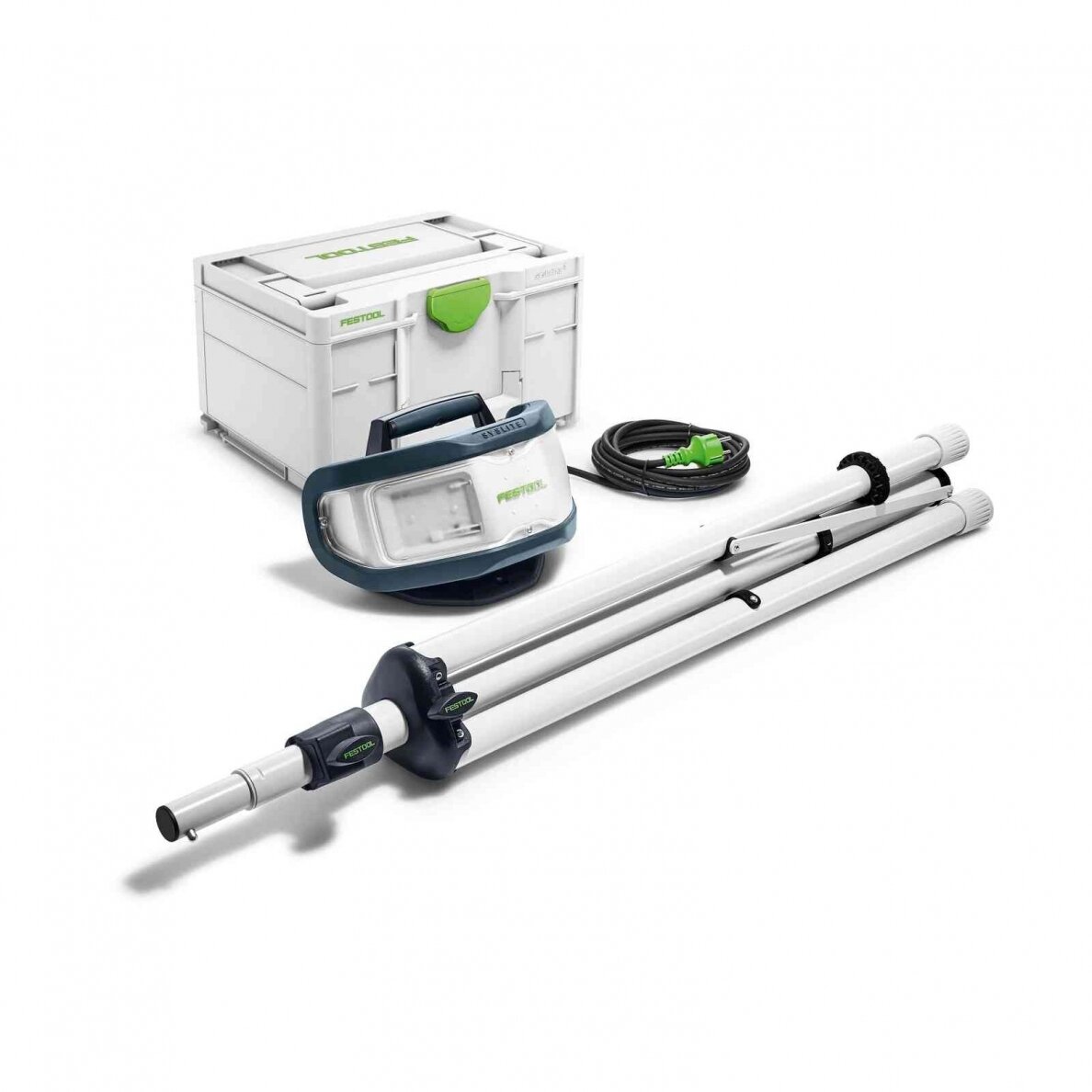 Statybinis šviestuvas SYSLITE Festool DUO-Set (576402) Statybinis šviestuvas SYSLITE Festool DUO-Set (576402)