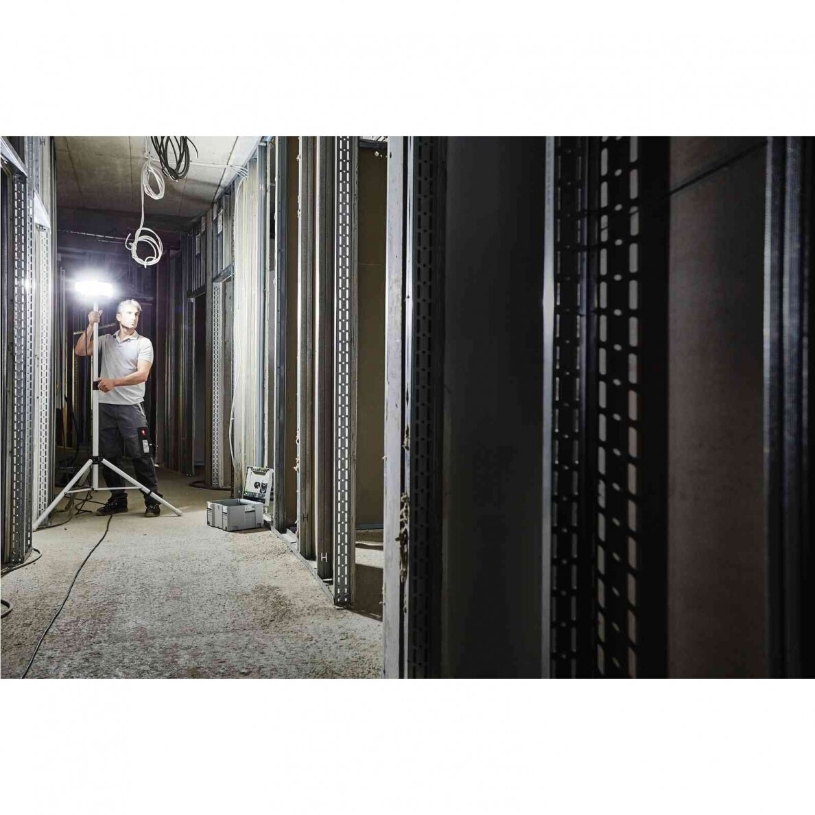 Statybinis šviestuvas SYSLITE Festool DUO-Set (576402) 5