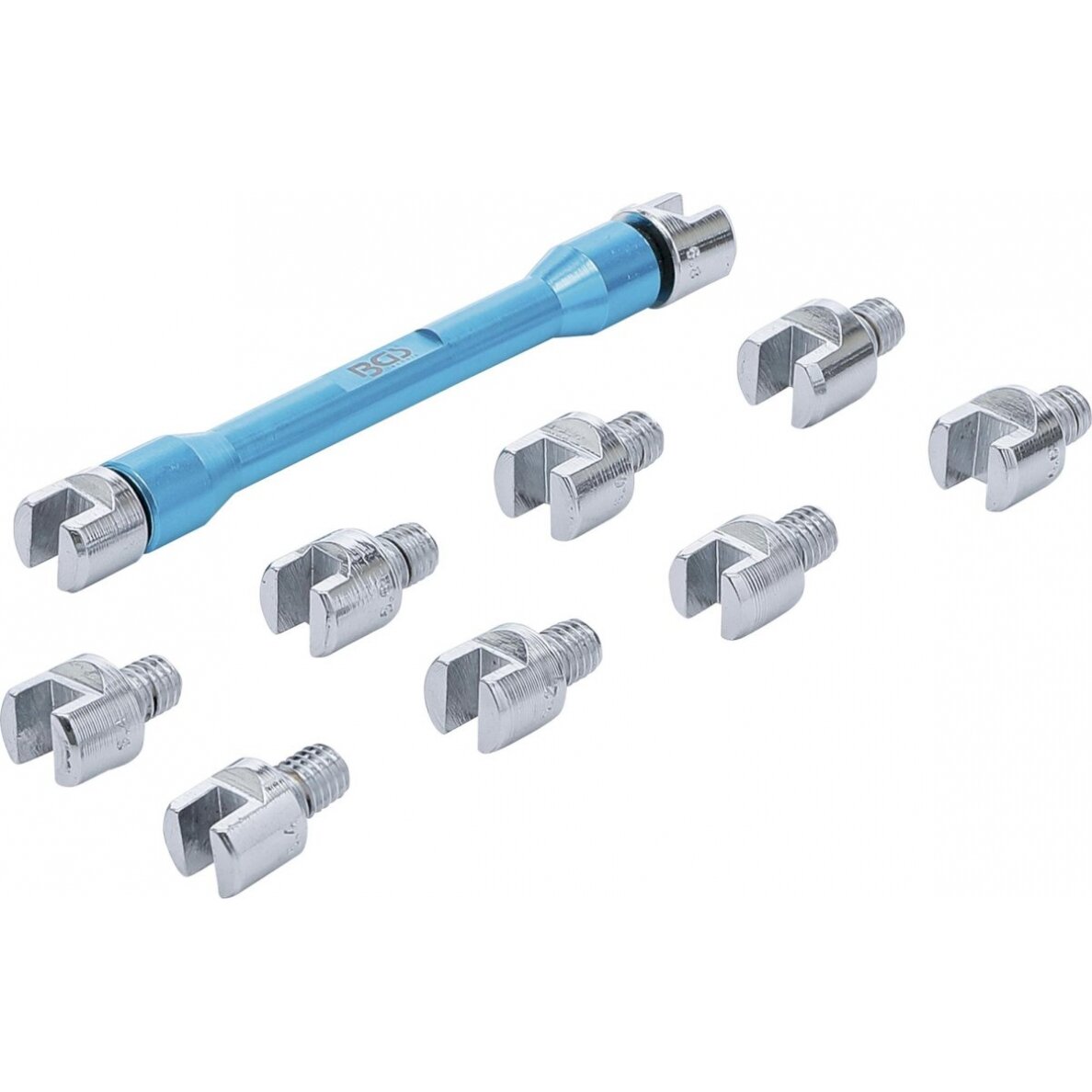 Stipinų veržliaraktis | keičiamos galvos | motociklams | 10 vnt. (8361)