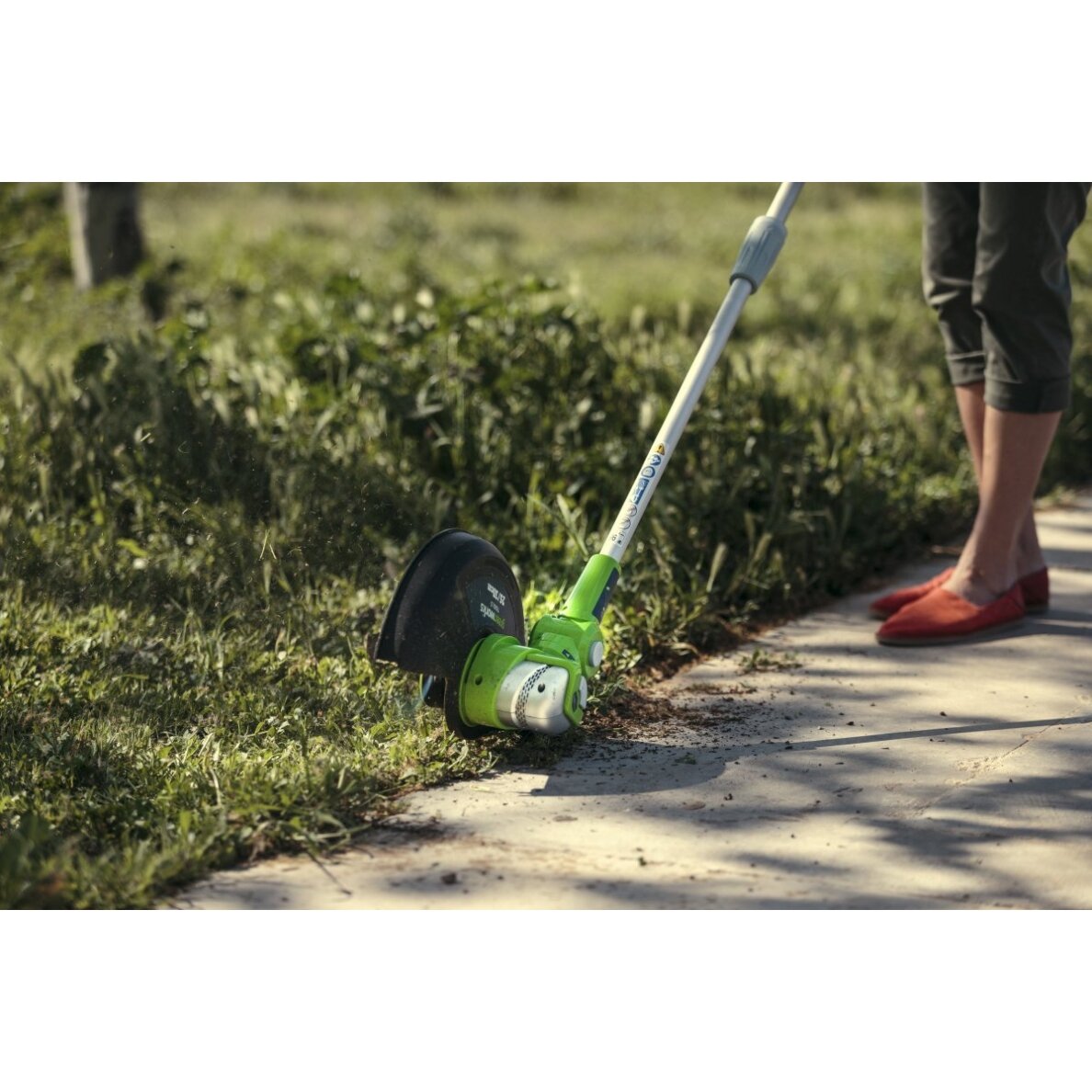 Akumuliatorinis trimeris - žoliapjovė Greenworks G24LT30M, 24 V, (be akum. ir krov.) 15