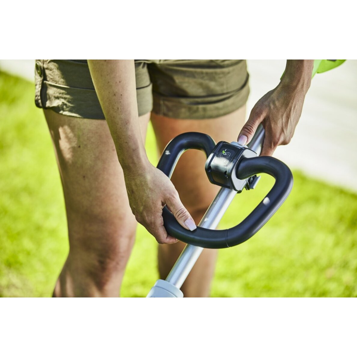 Akumuliatorinis trimeris - žoliapjovė Greenworks G24LT30M, 24 V, (be akum. ir krov.) 18