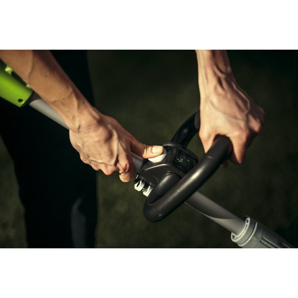 Akumuliatorinis trimeris - žoliapjovė Greenworks G24LT30M, 24 V, (be akum. ir krov.) 10