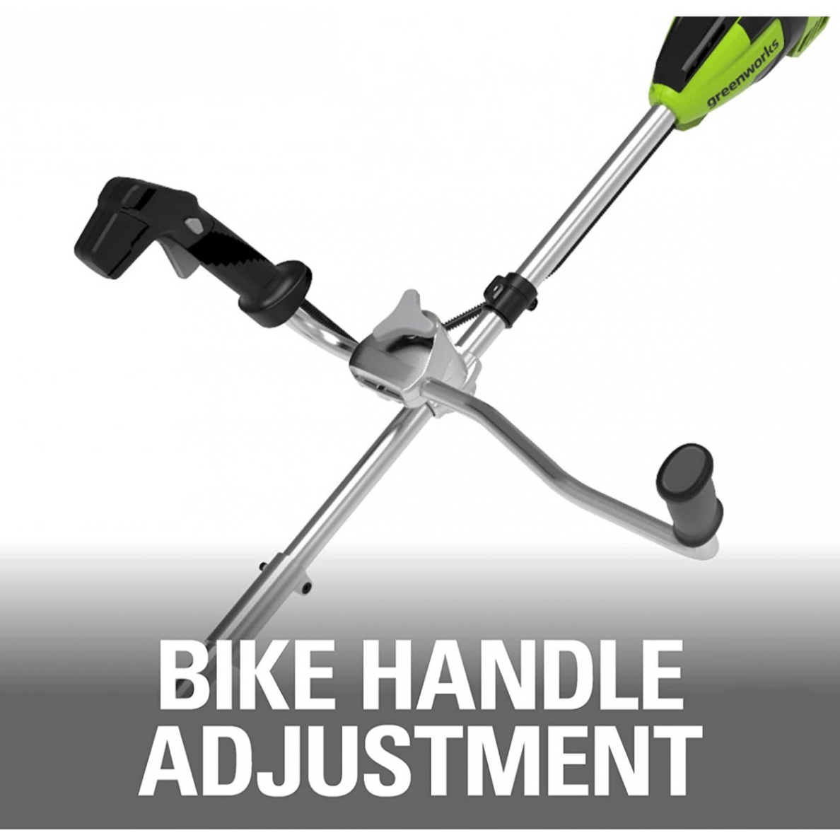 Akumuliatorinis trimeris - žoliapjovė / krūmapjovė Greenworks GD40BCB, 40 V, (be akum. ir krov.) 6 Akumuliatorinis trimeris - žoliapjovė / krūmapjovė Greenworks GD40BCB, 40 V, (be akum. ir krov.) 6