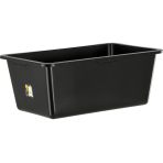 Statybinė balėja / vonelė | juoda | 80 l (06404)