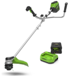 Akum. trimeris Greenworks ST24L413-01, 24V, 33cm, (su 4Ah akumuliatoriumi ir krovikliu)