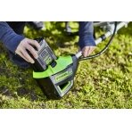 Akumuliatorinis trimeris - žoliapjovė Greenworks GD60BCB, 60 V, (be akum. ir krov.)