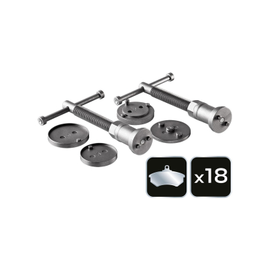 Stabdžių cilindro remonto įrankių komplekta 18 vnt. 8 Stabdžių cilindro remonto įrankių komplekta 18 vnt. 8