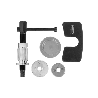 Stabdžių stūmoklio atlenkimo įtaisas, MINI įrankių rinkinys - 2 in 1