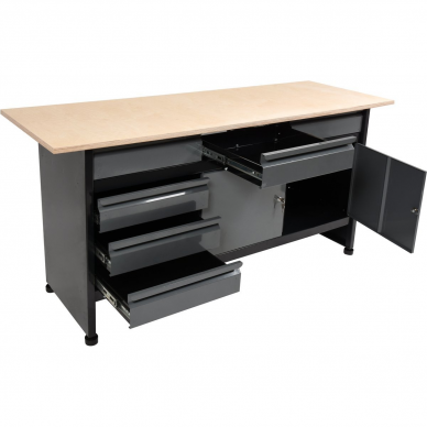 Stalas įrankių dirbtuvėms Vorel, 1700 x 600 mm Stalas įrankių dirbtuvėms Vorel, 1700 x 600 mm