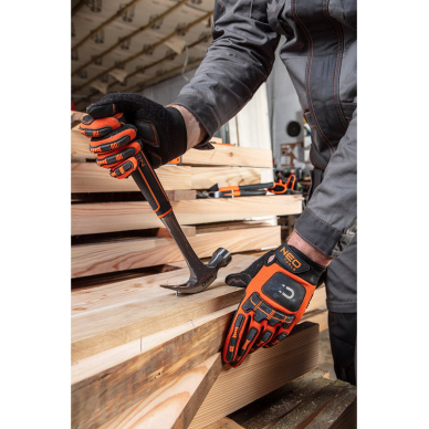 Staliaus plaktukas 300 g, monoblokas, bimedžiaginė rankena 3 Staliaus plaktukas 300 g, monoblokas, bimedžiaginė rankena 3