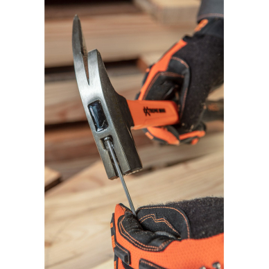 Staliaus plaktukas 600 g, stiklo pluošto rankena, bimedžiaga 4 Staliaus plaktukas 600 g, stiklo pluošto rankena, bimedžiaga 4