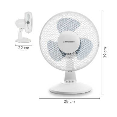 Stalinis ventiliatorius Trotec TVE 10 2 Stalinis ventiliatorius Trotec TVE 10 2