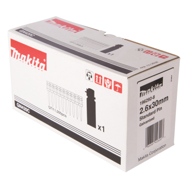 STANDARD VINYS BETONUI Makita 196292-8, 2,6X30, 1000 vnt. + DUJŲ BALIONĖLIS 1 STANDARD VINYS BETONUI Makita 196292-8, 2,6X30, 1000 vnt. + DUJŲ BALIONĖLIS 1
