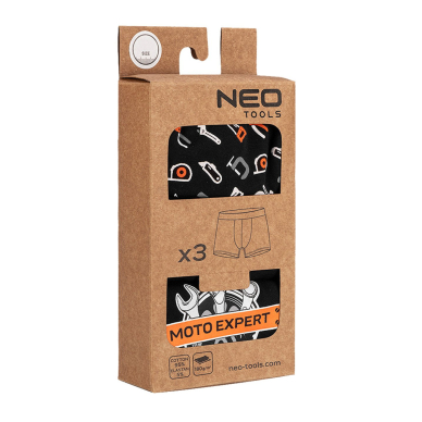 Standartiniai bokseriniai šortai, 3 pak., XL dydis 1 Standartiniai bokseriniai šortai, 3 pak., XL dydis 1