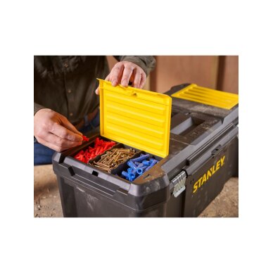 STANLEY® 26 in. Essential™ Irankių dėžė su metaliniais sklasčiais 7 STANLEY® 26 in. Essential™ Irankių dėžė su metaliniais sklasčiais 7
