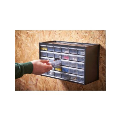 Stanley daugiafunkcinė dėžė, 30 skyrelių 36,5x22x15,2 cm 4 Stanley daugiafunkcinė dėžė, 30 skyrelių 36,5x22x15,2 cm 4