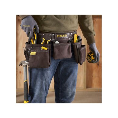 Stanley įrankių diržas su kišenėmis 7 Stanley įrankių diržas su kišenėmis 7