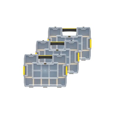 Stanley organaizeris SORT MASTER trigubas 37,5x29x19 cm 1 Stanley organaizeris SORT MASTER trigubas 37,5x29x19 cm 1