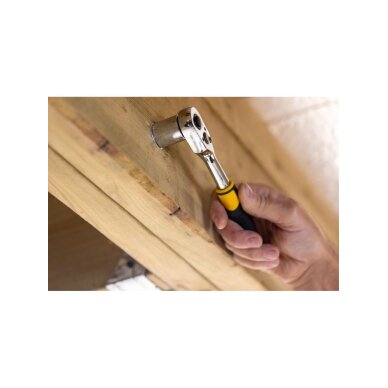 STANLEY Tekšlės  ir galvučiu kpl. 1/4,  72 dant 3