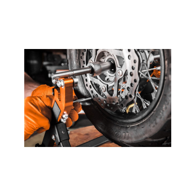 Statinis motociklo ratų balansavimo įtaisas 5 Statinis motociklo ratų balansavimo įtaisas 5