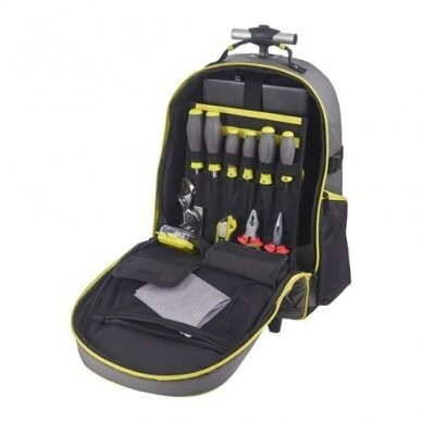 Statybininko kuprinė su ratukais Ryobi RSSBP2, iki 20 kg apkrova 2 Statybininko kuprinė su ratukais Ryobi RSSBP2, iki 20 kg apkrova 2