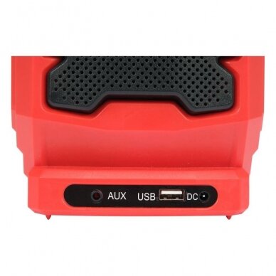 Statybinis radio tinklas / imtuvas | 18V (YT-82940) 1 Statybinis radio tinklas / imtuvas | 18V (YT-82940) 1