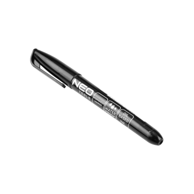 Statybinis žymeklis (markeris), juodas, nuolatinis, atsparus vandeniui, aliejinis, kartotiniai iš 30. 8 Statybinis žymeklis (markeris), juodas, nuolatinis, atsparus vandeniui, aliejinis, kartotiniai iš 30. 8