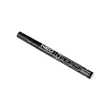 Statybinis žymeklis (markeris), juodas, permanentinis, atsparus vandeniui, lakas, aliuminis, 4 vnt 7 Statybinis žymeklis (markeris), juodas, permanentinis, atsparus vandeniui, lakas, aliuminis, 4 vnt 7