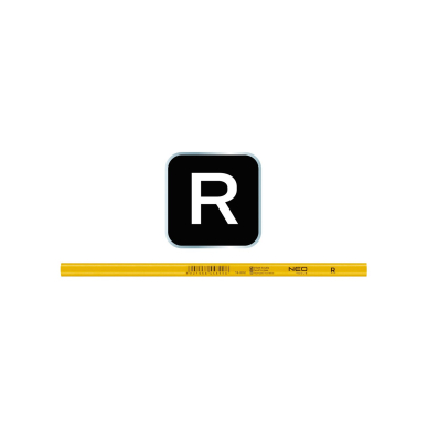 Stiklo pieštukas, 240 mm, R 6