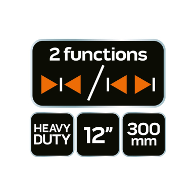 Stiprus automatinis spaustuvas 12"/300 7