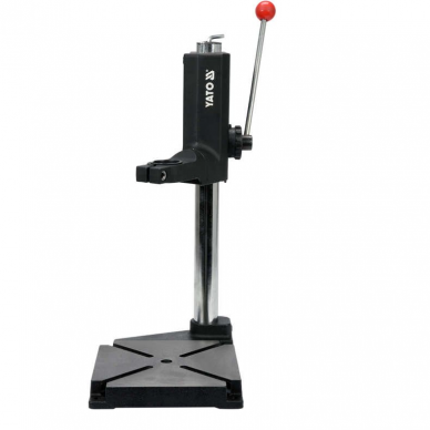 Stovas gręžimui profesionalus Yato YT-82970, su sukimo funkcija horizontaliai Stovas gręžimui profesionalus Yato YT-82970, su sukimo funkcija horizontaliai