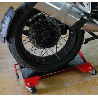 Stovas motociklui transportuoti 3