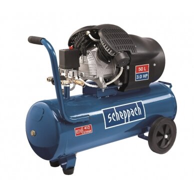 Stūmoklinis kompresorius HC 53dc / 50L, Scheppach Stūmoklinis kompresorius HC 53dc / 50L, Scheppach