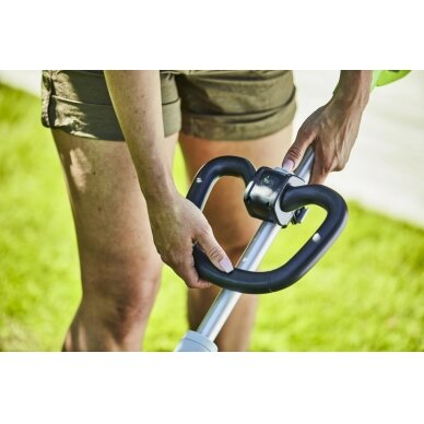 Akumuliatorinis trimeris - žoliapjovė Greenworks G24LT30M, 24 V, (be akum. ir krov.) 18