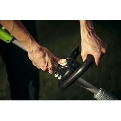 Akumuliatorinis trimeris - žoliapjovė Greenworks G24LT30M, 24 V, (be akum. ir krov.) 10