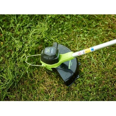 Akumuliatorinis trimeris - žoliapjovė Greenworks G40LT, 40 V, (be akum. ir krov.) 1 Akumuliatorinis trimeris - žoliapjovė Greenworks G40LT, 40 V, (be akum. ir krov.) 1