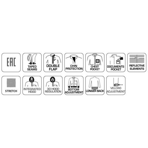 Striukė su kapišonu XL dydžio / atspari lietui 3