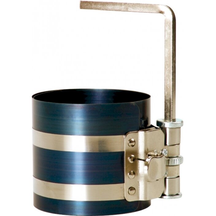 Stūmoklių žiedų suspaudėjas | 75-175 mm / aukštis 100 mm (80661) Stūmoklių žiedų suspaudėjas | 75-175 mm / aukštis 100 mm (80661)