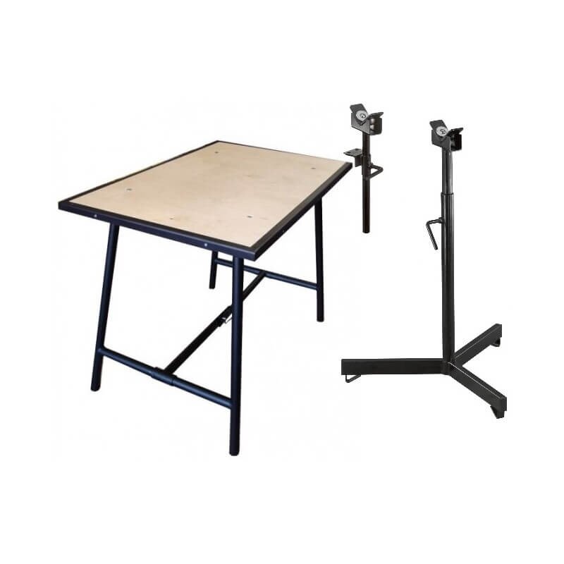 Stalas REMS Jumbo su Herkules atramomis Stalas REMS Jumbo su Herkules atramomis