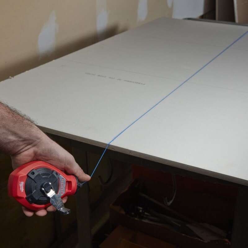 Statybinė virvė kapsulėje MILWAUKEE su mėlyna pudra 2 Statybinė virvė kapsulėje MILWAUKEE su mėlyna pudra 2