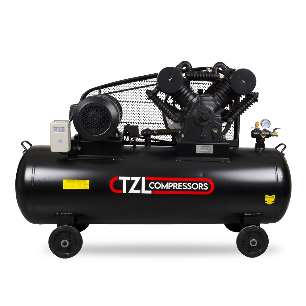 Stūmoklinis diržinis kompresorius TZL V1200/12.5, 320l, 400V Stūmoklinis diržinis kompresorius TZL V1200/12.5, 320l, 400V