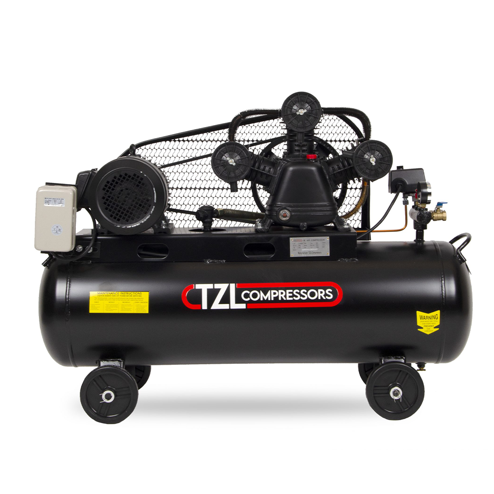 Stūmoklinis diržinis kompresorius TZL W1060/8-200L, 200l, 400V Stūmoklinis diržinis kompresorius TZL W1060/8-200L, 200l, 400V